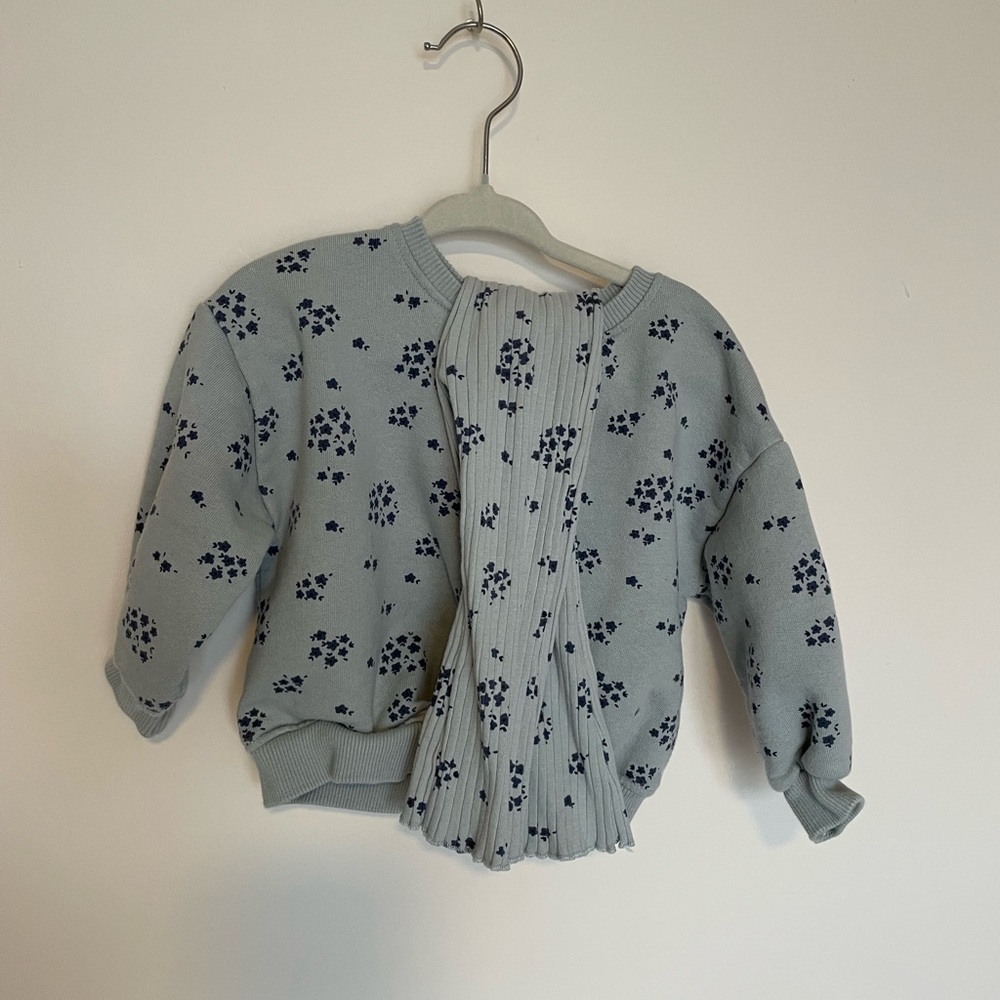 12-18 month blue Zara set.